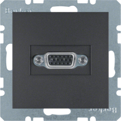 3315401606 Zásuvka VGA,  S.1/B.x,  antracit mat