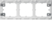 WL5830 Krabice nástěnná 3-násobná, lumina intense,  bílá lesk